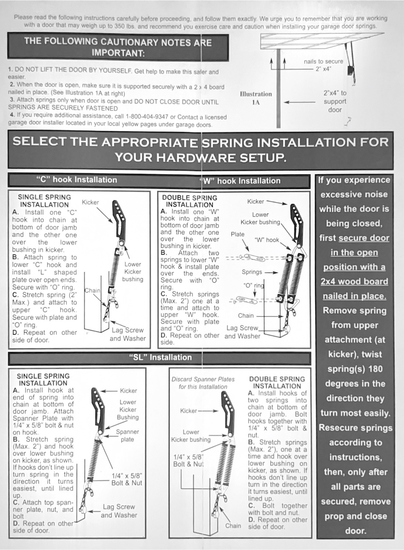 Extension Spring Installation Instructions – torquesprings